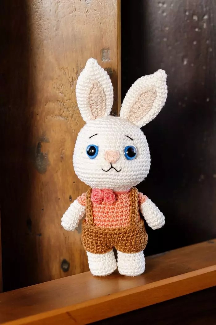 How to Crochet Inacio the Long-Eared Bunny Amigurumi: Step-by-Step Amigurumi Guide