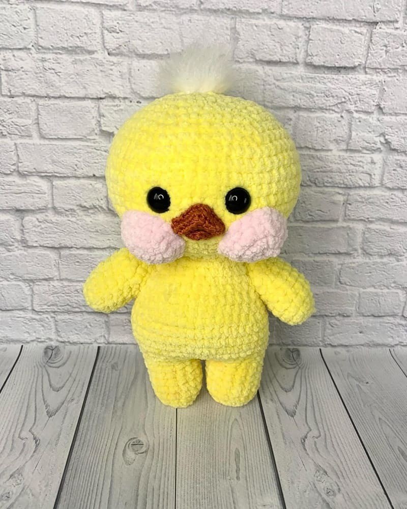 How to Crochet a Cute Lalafanfan Duck (Step-by-Step Amigurumi Guide)