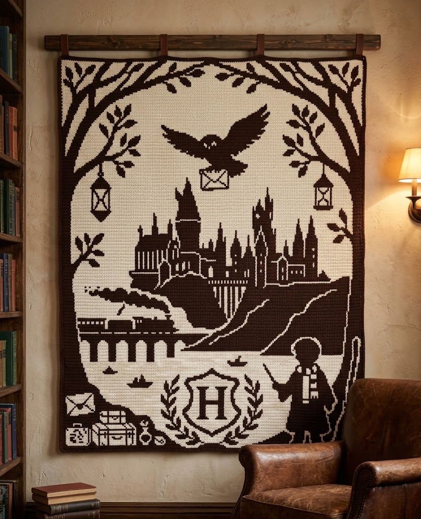 Channeling the Cosmos: The Mystic Spellcaster Mosaic Blanket